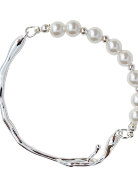 2025新款珍珠女手链小众