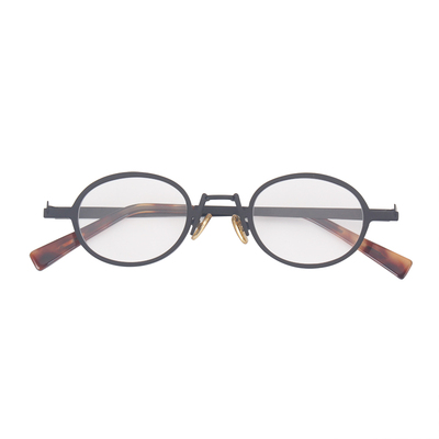 民国风个性设计小椭圆金属眼镜