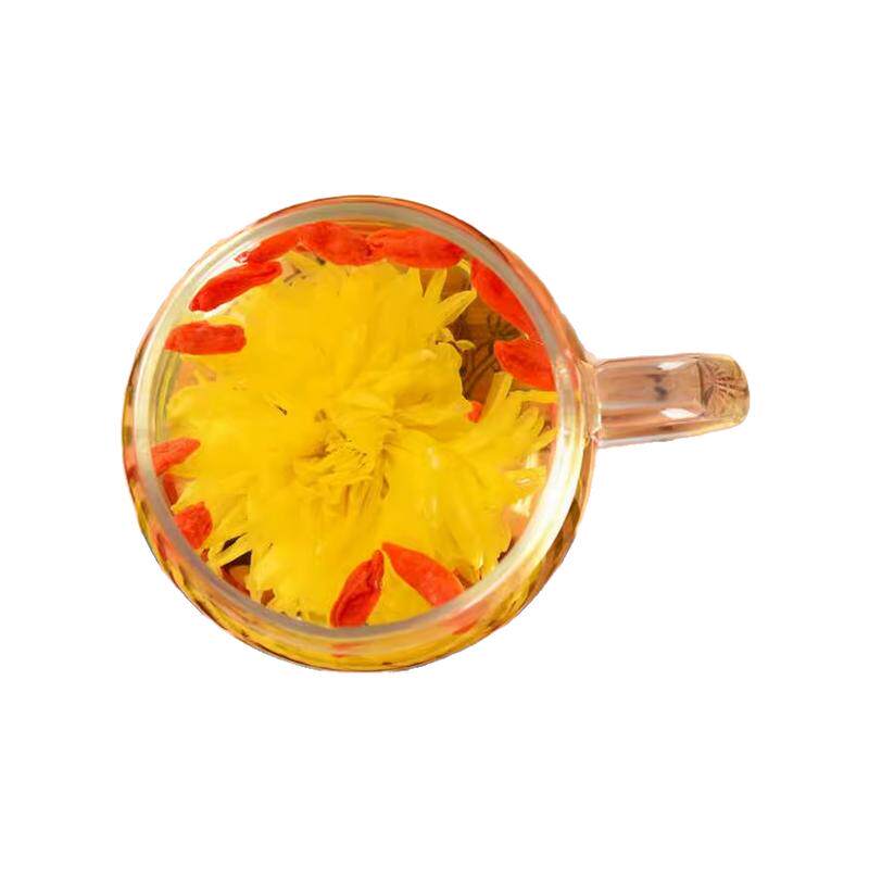 菊花枸杞茶金丝皇菊花茶叶去火清火正品一朵一杯花茶包官方旗舰店
