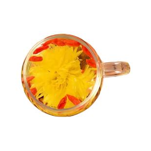 菊花枸杞茶金丝皇菊花茶叶去火清火正品一朵一杯花茶包官方旗舰店
