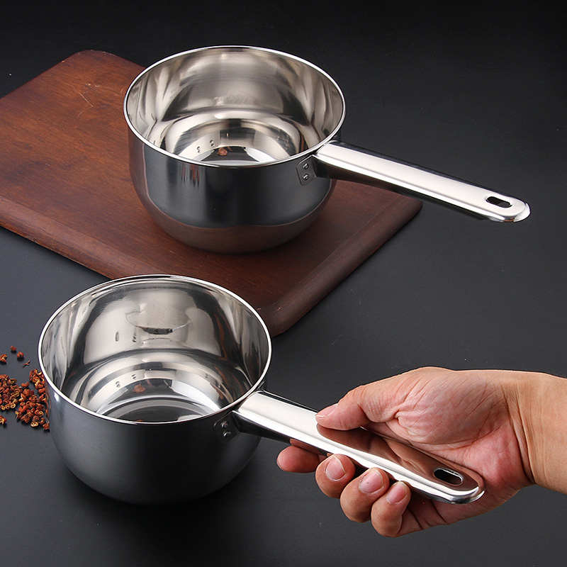 304不锈钢水瓢水勺家用厨房舀水勺子长柄加厚盛水加深大水漂水杓