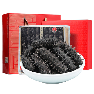 珍品堂国标干参500g礼盒 大连底播干海参12倍泡发 非即食海参干货