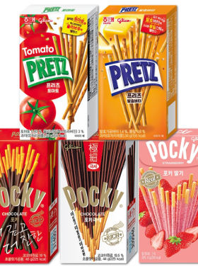 韩国Glico格力高涂层饼干棒