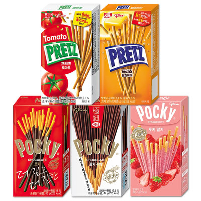 韩国Glico格力高涂层饼干棒
