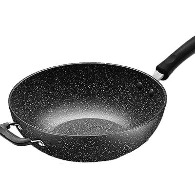 苏泊尔炒锅家用麦饭石30/32/34CM