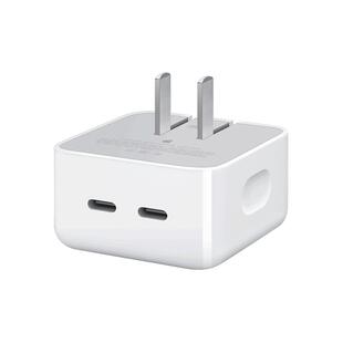 Apple苹果35W双口充电器原装type-c充电头快充iPhone17/16/15/14ProMax/iPad mini/MacBook air neo插头