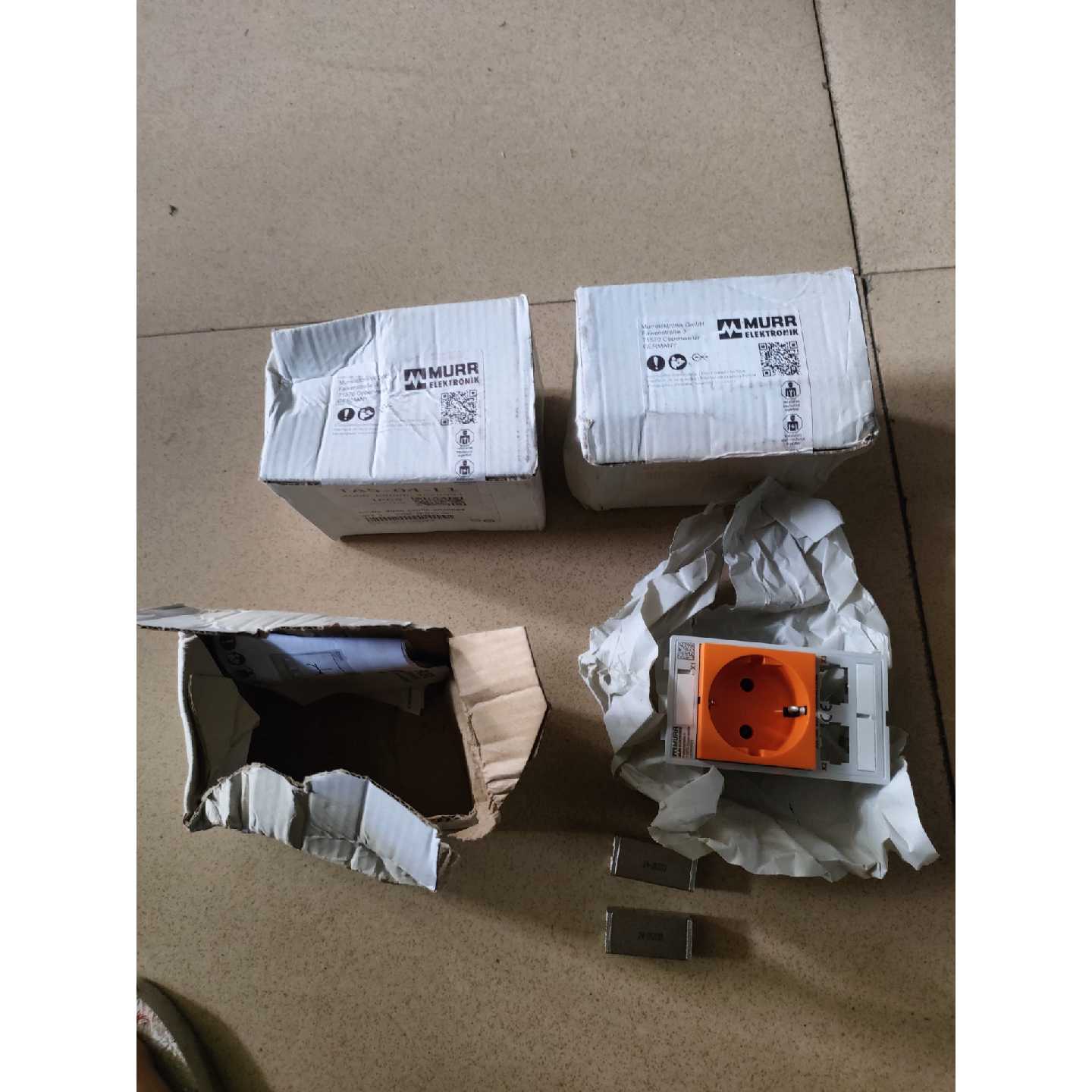 议价MURR穆尔TA504L1模数化导轨插座三个德标原装维修图片