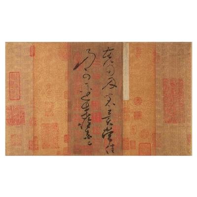 高清艺术喷绘画芯宣纸绢布卷轴画