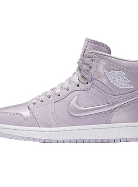 AJ1樱花粉淡雅丝绸缎