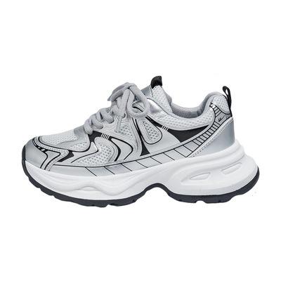 回力爆款运动鞋透气增高老爹鞋