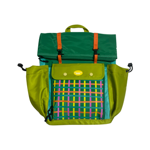 uodycoco原创出游包包背包休闲城市户外大容量拼色通勤旅行双肩包