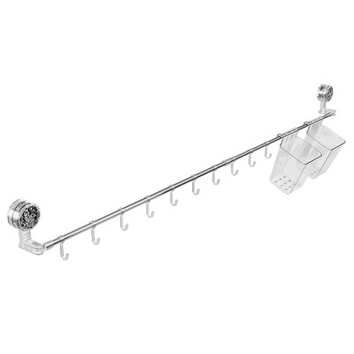 【2025新款】吸盘厨房窗台挂杆