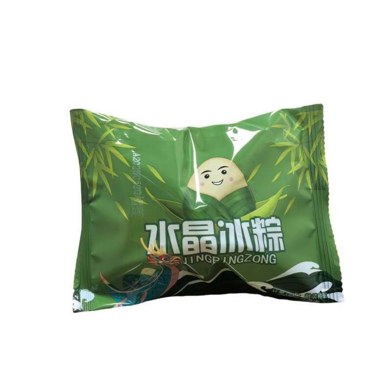 水晶冰粽榴莲味糯叽叽冰皮粽子端粽子