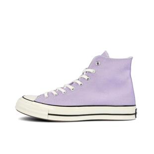 Converse匡威1970s 香芋紫浅紫色高帮低帮帆布鞋 167862c164405c