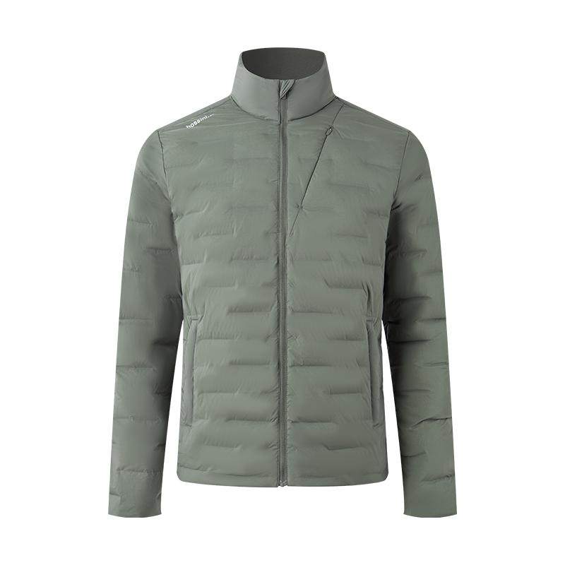 【限时五折】bossini堡狮龙2024秋冬保暖内搭短款轻薄羽绒服男