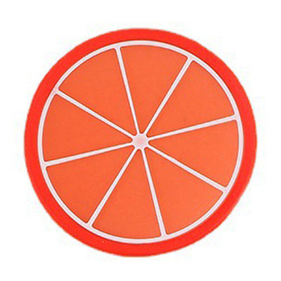 硅胶可爱水果耐热杯垫防滑隔热垫