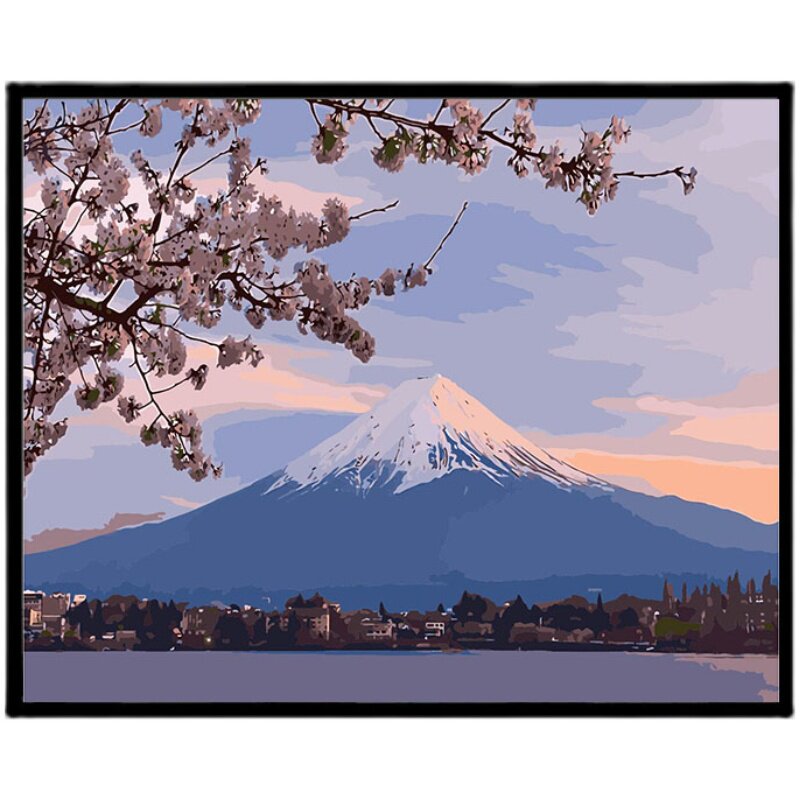 【盲盒捡漏超值装】diy数字油画手绘填色解压手工装饰画清仓风景