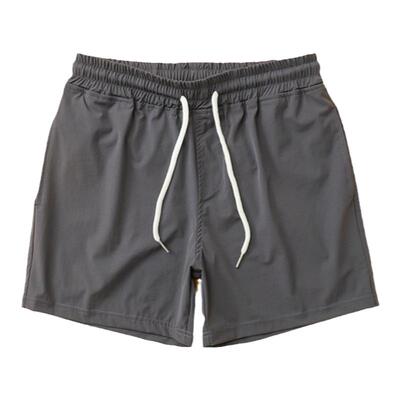 纯色运动休闲短裤健身弹力沙滩裤