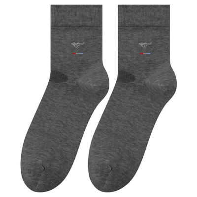 七匹狼纯棉艾草抗菌中筒防臭男袜