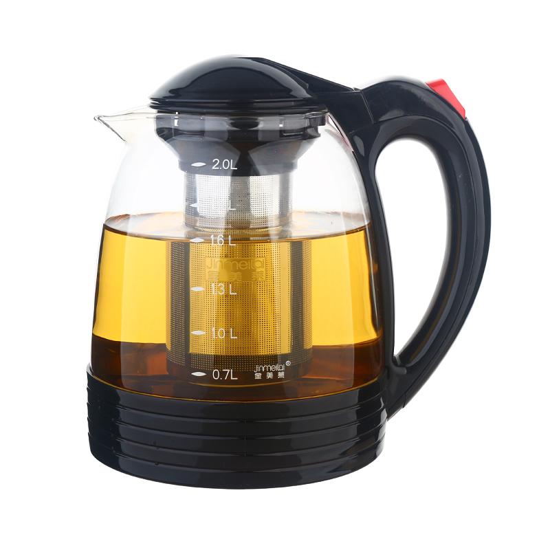 耐高温玻璃茶壶加厚大容量泡茶壶茶壶