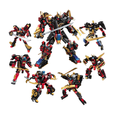 启蒙拼装积木变形儿童潮流益智装