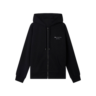 StellaMcCartney黑色拉链连帽衫