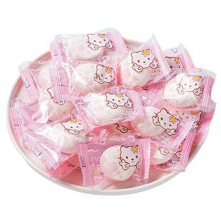 棵力果草莓味夹心棉花糖独立小包装软糖儿童散装糖果零食喜糖批发