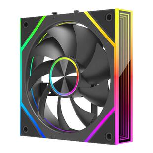 九尾狐积木PRO台式电脑主机箱散热风扇12CM无线拼接ARGB神光同步