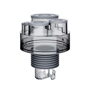 厨房下水管五通接头下水口防臭密封塞洗衣机洗碗机排水管三通神器