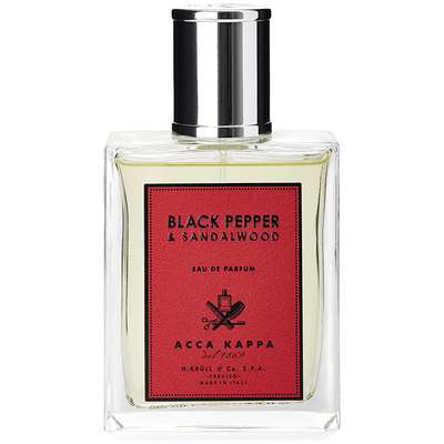 【官方正品】ACCA KAPPA黑椒檀木香水淡香精清冷微醺花香木质