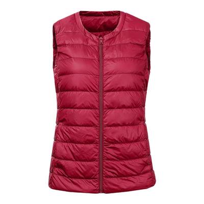 圆领羽绒服内胆200斤超轻中老年