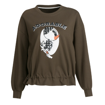 套头卫衣杨门休闲宽松