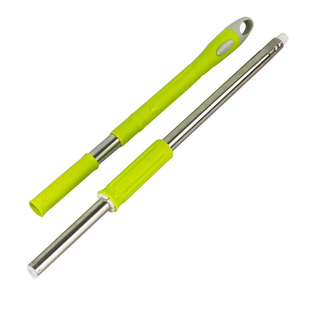 洁仕宝旋转拖把杆加强拖布杆不锈钢杆子拖把头原装配件替换拖把头