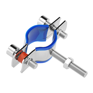 304不锈钢管卡固定管支架管夹管道卡箍卡扣抱箍ppr水管夹子螺丝钉