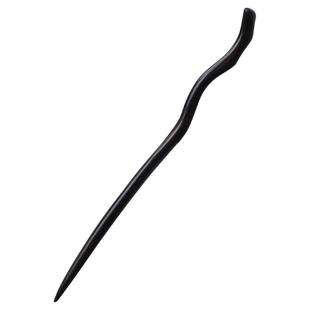 21cm加长款女发簪古风黑檀木簪子绿檀木簪盘发发钗挽发木钗长发用