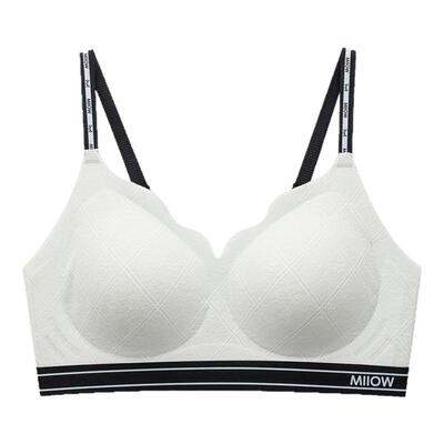 猫人泡泡蕾丝气垫杯性感文胸罩