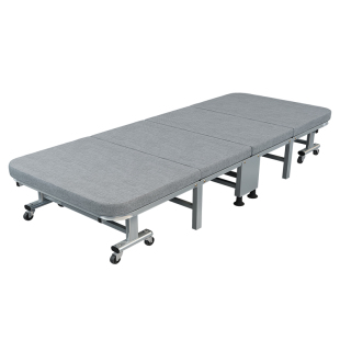 折叠床单人床午休躺椅凉床办公室工位午睡神器床垫一体便携式小床