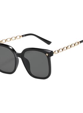 防紫外线高级感眼镜大框显脸小