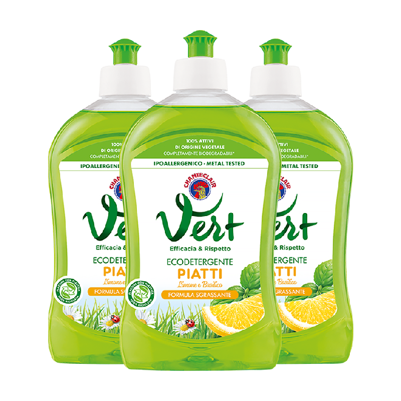 进口大公鸡柠檬洗洁精500ml*3瓶