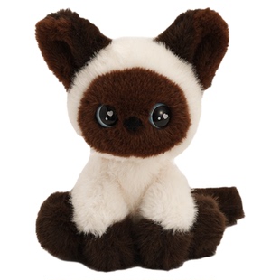 英国HERBERRY 可爱桌伴娃娃小猫毛绒玩具陪伴猫咪玩偶儿童抱睡