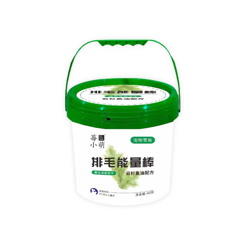 莓小萌云杉排毛冻干棒成幼猫排毛化毛磨牙棒猫咪化毛零食鱼油排毛