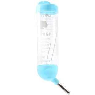 仓鼠水壶滚珠饮水器兔子喝水器龙猫喂水器防漏三合一支架水樽用品