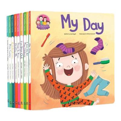 盖世童书小雀斑一家亲子英文绘本