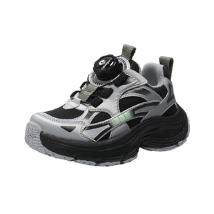 Navigare小帆船童鞋运动鞋2025秋季新款儿童休闲鞋男女童老爹鞋