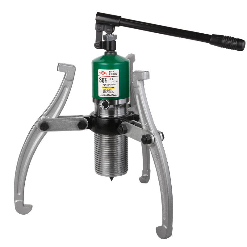 沪工整体液压拉马分体二爪三爪拆卸5T10T20T30T吨横向轴承拔轮器