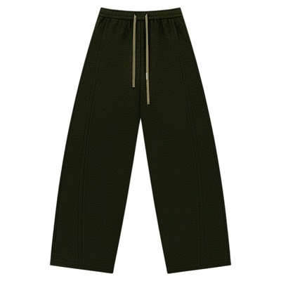 羊绒毛毡肌理感时尚百搭休闲裤