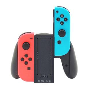 HONCAM switch充电握把游戏手柄ns任天堂左右小手柄支架充电器座充joycon充电手把托架便携oled配件内置电池