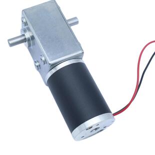 ZFY5882-50涡轮蜗杆直流12V24V减速电机大扭矩正反转低速调速马达