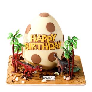 CAKEBOSS重回侏罗纪恐龙系列童趣恐龙蛋生日蛋糕北京上海同城配送