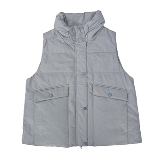 无色无味【慢人部落】羽绒马甲女款2025冬季新款松弛感纯棉布背心